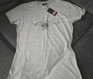 Harley-Davidson Gray Short Sleeve Tee